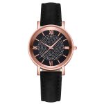2020 ciel étoilé cadran montres pour femmes mode échelle romaine strass cuir dames Quartz montre femme montre-bracelet reloj mujer