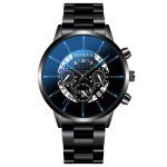 Mode hommes montre en acier inoxydable calendrier de luxe Quartz montres montre professionnelle décontractée pour homme horloge Relogio Masculino