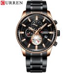 Hommes montres CURREN haut de gamme marque de luxe mode Quartz hommes montre étanche chronographe affaires montre-bracelet Relogio Masculino
