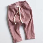 Bébé garçons filles Leggings solides enfant en bas âge côtelé Pp pantalon petit garçon décontracté sarouel pantalons enfants pantalon de fond