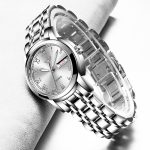 LIGE dame montre de mode femmes montre à Quartz femmes montres Date semaine acier inoxydable femme robe horloge xfcs relogio feminino