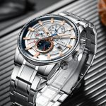 Hommes montres CURREN haut de gamme marque de luxe mode Quartz hommes montre étanche chronographe affaires montre-bracelet Relogio Masculino