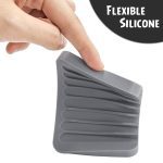 Savon en Silicone douche cuisine salle de bain | Modèle économiseur de savon, chute d'eau, Design antidérapant porte-savon pour douche, cuisine, nettoyage facile, Silicone Flexible