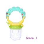 1 pièces couleur mamelon aliments frais lait grignoteuse mangeoire alimentation sûre bébé fournitures mamelon tétine sucette biberons bébé sucette