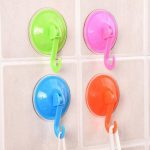 Crochet à suspendre aspirateur ventouse crochet ventouse mur crochets sans poinçon plastique crochet cuisine salle de bain accessoires couleur aléatoire