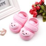 Chaussures d'hiver pour bébés filles | Chaussures chaudes et confortables à semelle souple, en coton et avec étoiles en peluche, 05 *