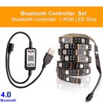 5V USB SMD5050 cuisine lumière LED lampa maison placard sous armoire lumière luces Led éclairage lampes de nuit rvb Bluetooth contrôleur