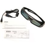 ELPGS03 bluetooth obturateur lunettes 3D actives pour Epson Home Cinema 3D projecteurs