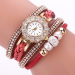 Femmes de luxe montres mode nouveau Vintage armure envelopper Quartz haut marque décontracté montre-Bracelet Bracelet pour dames Reloj Mujer 2020Jan