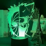 Anime Naruto Uzumaki Led veilleuse équipe 7 Sasuke Kakashi Hatake enfants chambre veilleuse Itachi Uchiha 3d lampe enfant cadeau de noël