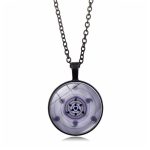 Anime NARUTO Uchiha Itachi Akatsuki Cosplay accessoires pendentif Sasuke Sharingan Pain Rinnegan métal gemme collier rétro bijoux