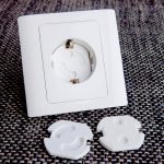 10 pièces Anti-choc électrique bouchons protecteur couverture ue prise de courant prise électrique bébé enfants sécurité garde Protection