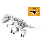 Monde jurassique dinosaures figurines briques tyrannosaure Indominus Rex i-rex assembler des blocs de construction enfant jouet Dinosuar