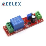 Module de protection de relais de retard de minuterie de cc 12V Module de contrôleur réglable de commutateur de minuterie NE555 0 à 10 secondes oscillateur de voiture de 0 ~ 10 S