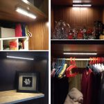 2020 LED veilleuse capteur de mouvement sans fil USB Rechargeable 20 30 40 50cm nuit lampe pour armoire de cuisine armoire applique