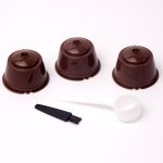 6 pièces adaptées pour Dolce Gusto café filtre tasse réutilisable café Capsule filtres pour Nespresso, avec cuillère brosse accessoires de cuisine