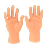 2 pièces/ensemble Mini doigt Halloween Mini mains minuscule main droite gauche pour le Costume de fête de jeu