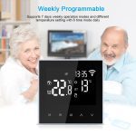 Contrôleur de température pour chauffe-eau électrique | Chaudière à gaz, avec écran Lcd, Thermostat intelligent Wifi, commande App