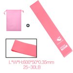 Bandes de résistance élastique entraînement Fitness équipement de gymnastique boucles en caoutchouc Latex Yoga gymnastique musculation athlétique bandes de caoutchouc