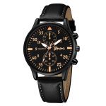 Mode homme Geneva Montre En Cuir En Alliage Militaire Pointeur Montre Quartz Affaires Multi-style Montre Cadeau часы мужские relogio 50 *