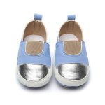 Chaussures en cuir pour bébé garçon chaussures de sport pour bébé nouveau-né premier marcheur chaussures à semelles souples pour enfant en bas âge pour 0 -1 an