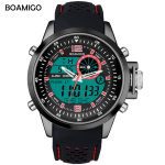 BOAMIGO montre de luxe de marque supérieure hommes montres de sport analogique montre numérique lumineux militaire Quartz montres relogio masculino