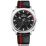 SWISH décontracté hommes montres de luxe marque en cuir sport Quartz horloge lumineux militaire montre étanche Relojes Hombre 2020