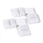 4Pin Led connecteur de bande L/T/X forme sans soudure connecteur adaptateur pour SMD 3528/2835 LED couleur simple LED bande lumineuse 10 pièces