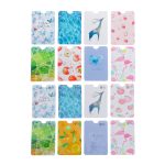 1/4/5/10 pièces en aluminium feuille RFID boîtier anti-degauss porte-carte Protection jeu de cartes bancaires sac de Protection NFC antivol porte-carte