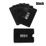 10PC Anti Rfid couleurs bloquant lecteur porte-carte Id porte-cartes de banque Protection métal carte de crédit porte-notes Aluminium organisateur