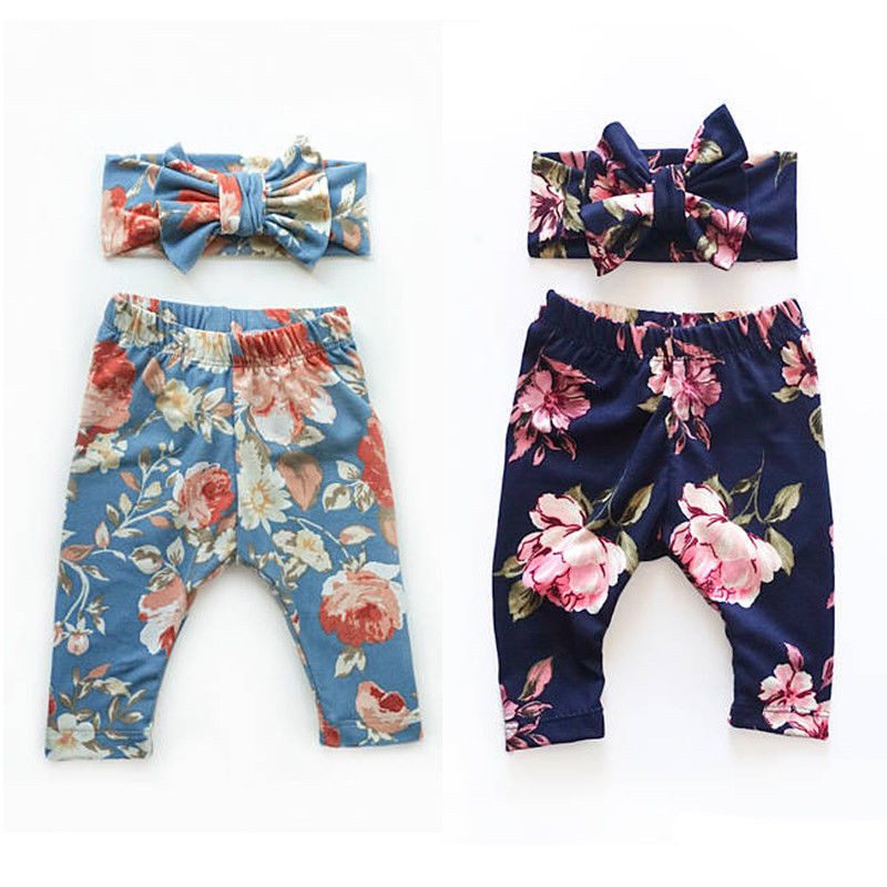 Pudcoco-pantalon-pour-nourrissons-filles-|-Vêtements-d'automne-longs-à-fleurs,-pantalon-+-bandeau-pour-nourrissons,-2-pièces-pour-enfants-de-0-à-24M Pudcoco-pantalon pour nourrissons filles | Vêtements d'automne longs à fleurs, pantalon + bandeau pour nourrissons, 2 pièces pour enfants de 0 à 24M