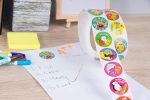 500 pièces récompense autocollants Encouragement autocollant rouleau pour enfants autocollants de motivation avec des animaux mignons pour les étudiants enseignants