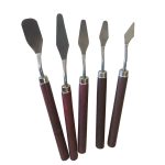 Couteau professionnel de Palette de Kit de spatule d'acier inoxydable de beaux-Arts pour la peinture à l'huile