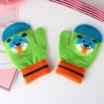 Wecute-gants Anti-rayure pour enfants | Gants d'hiver, simple couche chaude, mitaines pour bébés pour enfants de 0-4 ans, gants chauds à impression, pour enfants de dessin animé