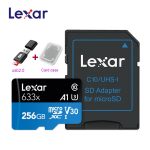 Lexar 633X New Original 95mb/s Micro SD card 512GB 128g 256GB SDXC SDHC Memory Card Reader Uhs-1 For Drone Gopro Sport Camcorder