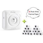 Photo Pocket Mini Thermal Printer Peripage A6 200 dpi 58mm Thermal Bluetooth Protable Mobile Receipt Phone Printer Android iOS