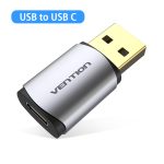 Vention USB carte son externe USB Interface Audio carte son adaptateur 3.5mm pour ordinateur portable PS4 casque carte son USB