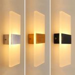 Mur LED lampe extrêmement simple moderne chevet salon couloir chambre à manger balcon escalier applique nordique hôtel lampes