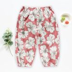 HIPAC enfants pantalons printemps et été sauvage Harem garçons dessin animé grand PP pantalon bébé coton mode pantalon plusieurs couleurs imprime