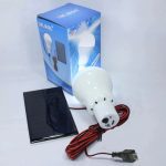 Luz lumière solaire 12 éclairage extérieur étanche à LED ampoule solaire suspension lampe cour jardin solaire led camping lumières à l'extérieur