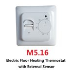 MINCO chaleur 220V 16A mécanique manuel électrique chauffage au sol Thermostat intérieur chaud thermorégulateur