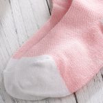 Chaussettes en coton et maille 5 couleurs | Lot de chaussettes printemps et été, pour bébés garçons et filles, chaussettes décontractées et en tissu, pour enfants de 0 à 5 ans