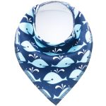Bibelots Triangle en coton pour bébé | Écharpe en coton pour enfants, Baberos, bavoir Dribble, bavoir absorbant, pour nouveau-né