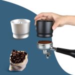 Anneau de dosage Intelligent en aluminium 58MM expresso Barista sélecteur de poudre pour EK43 broyeur bol de brassage tasse café inviolable anneau de dosage