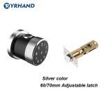 Smart Lock Fingerprint Biometric Door Lock Keyless Touchscreen Keypad Card Electronic Digital Door Lock with TT lock app