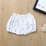 Shorts pour bébés filles | Pantalons pour bébés garçons, plis bouffants, motif Triangle, pantalons PP pour tout-petits