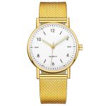 Mode dames haut de gamme montre à Quartz en acier inoxydable cadran lumineux loisirs montre-bracelet montres horloge cadeau Relogiio Feminino