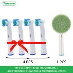 Tête de brosse à dents de remplacement pour Oral b tootbrush électrique Advance/Pro santé/Triumph/3D/vitalité têtes de brosse à dents de remplacement