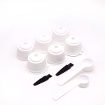 6 pièces adaptées pour Dolce Gusto café filtre tasse réutilisable café Capsule filtres pour Nespresso, avec cuillère brosse accessoires de cuisine