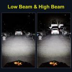 Moto H4 BA20D phare LED Blubs avec ventilateur 20W 6000K Moto lumière CSP puces Scooter Accessoire Motobike LED lampe frontale